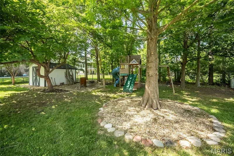 Playset and shed included! — 7313 Cinnamon Teal Drive, O'Fallon, MO 63368