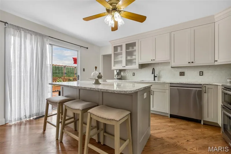 Kitchen cabinets custom made by Fox Creek Custom Cabinets — 16 La Rochelle Court, Lake St. Louis, MO 63367