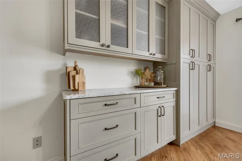 Kitchen coffee bar and pantry — 16 La Rochelle Court, Lake St. Louis, MO 63367