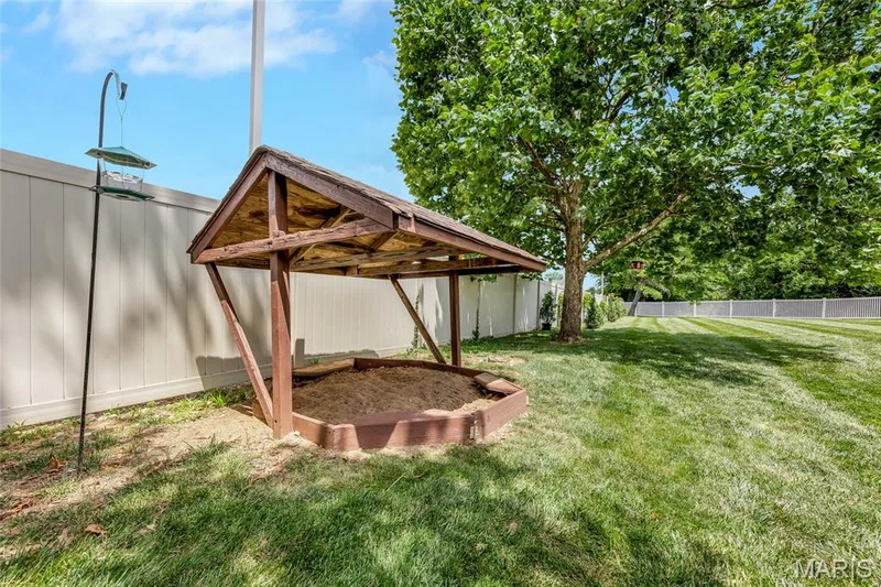 Fun covered sandbox! — 16 La Rochelle Court, Lake St. Louis, MO 63367