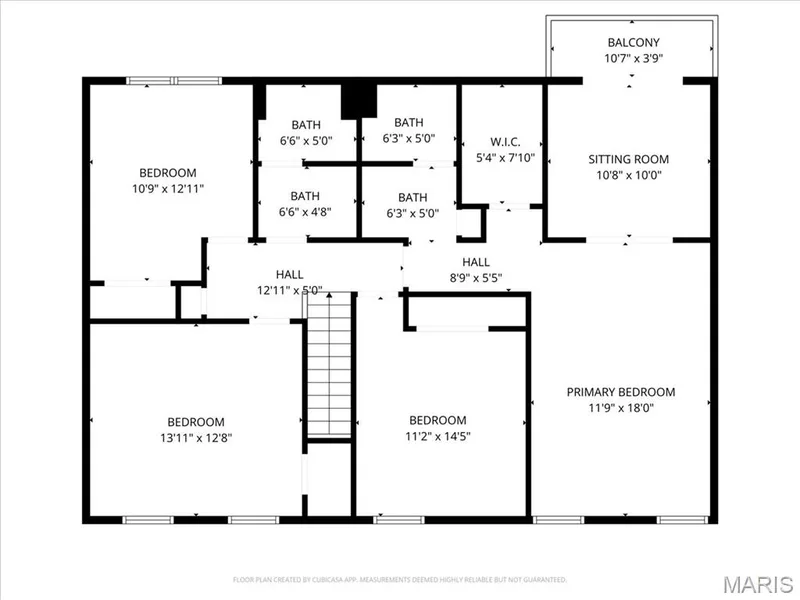 Floor Plan - Upper Level — 18024 Cider Mill Drive, Wildwood, MO 63038