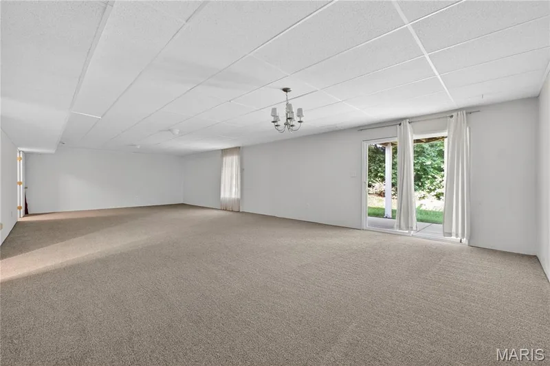 Walkout to patio, backs to trees — 403 Newport Drive, St Peters, MO 63376