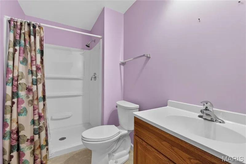 Basement bathroom — 403 Newport Drive, St Peters, MO 63376