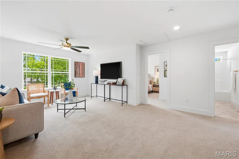 Spacious Loft with Ceiling Fan and Double Window — 527 Ryehill Drive, St Peters, MO 63376
