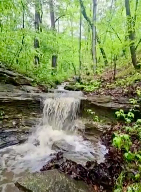 Gorgeous Dry Creek Waterfall — 64 Dumont Court, Foristell, MO 63348