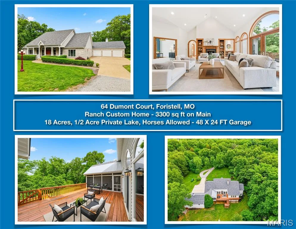 64 Dumont Court, Foristell, MO 63348 — listing photo 1 of 33