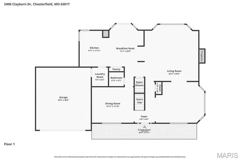 2400 Clayborn Drive, Chesterfield, MO 63017 — listing photo 17 of 43