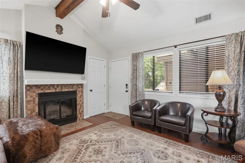 Wood Burning Fireplace — 704 Hemingway Lane #E, Weldon Spring, MO 63304