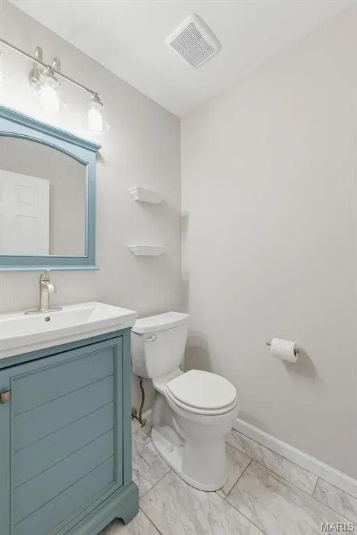 Half bath — 406 Winter Wind Drive, O'Fallon, MO 63366