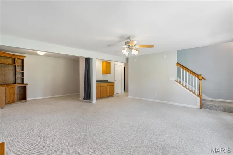 Finished basement. — 6 Country Bluff Court, St Charles, MO 63301