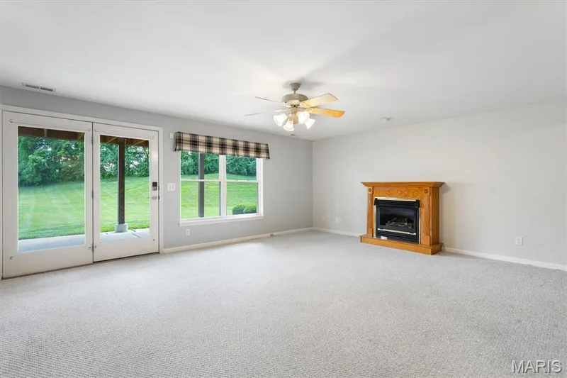 Lower level rec room with lots of room to live and entertain. — 6 Country Bluff Court, St Charles, MO 63301