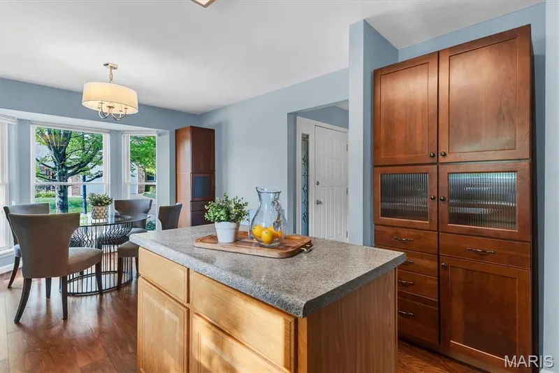Plenty of countertops, cabinets plus pantry. — 6 Country Bluff Court, St Charles, MO 63301