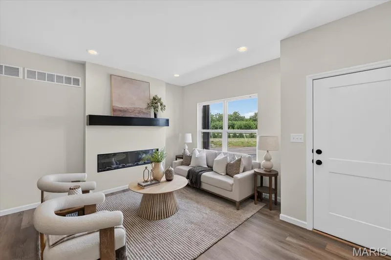 Pictures of a Bristol floor plan.  Some options shown may be optional upgrades — 108 Cottle Creek Way, Cottleville, MO 63304