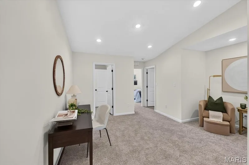 Pictures of a Bristol floor plan.  Some options shown may be optional upgrades — 108 Cottle Creek Way, Cottleville, MO 63304