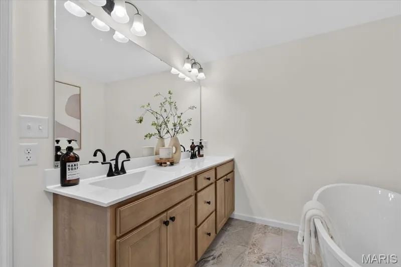 Pictures of a Bristol floor plan.  Some options shown may be optional upgrades — 108 Cottle Creek Way, Cottleville, MO 63304