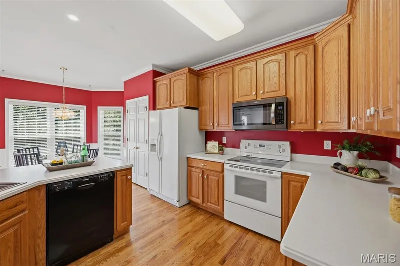 Plenty of cabinetry and counter space — 202 Highland Meadows Drive, Wentzville, MO 63385