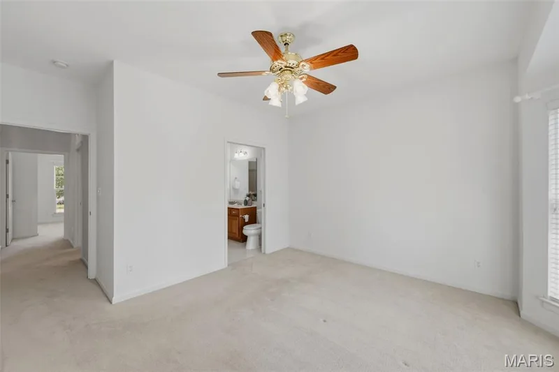 2nd bedroom has en suite bath — 202 Highland Meadows Drive, Wentzville, MO 63385