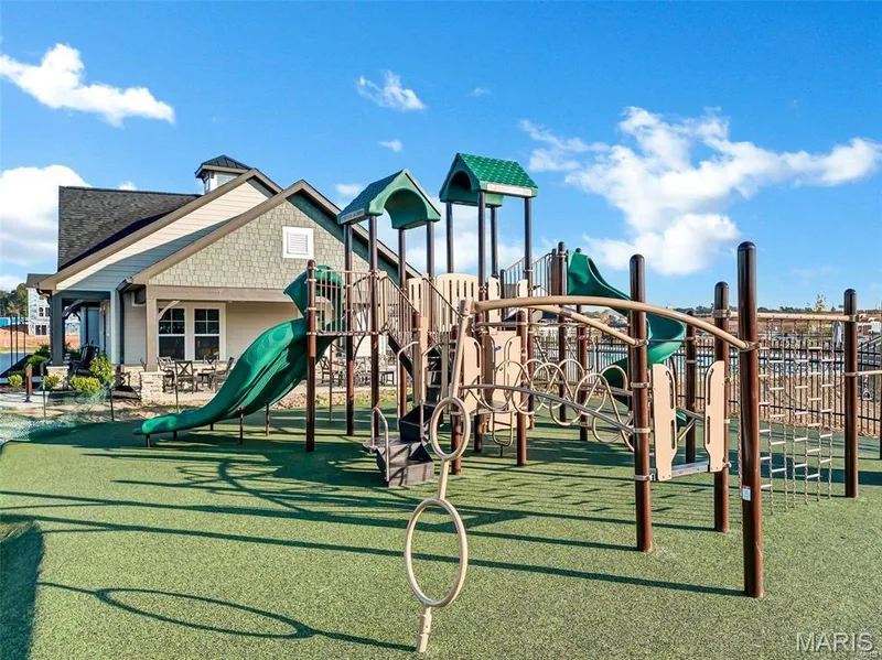 Optional Upgraded Front Elevation. INCLUDES 3 CAR GARAGE — 1 TBB OAKDALE C @CALEDONIA, O'Fallon, MO 63368