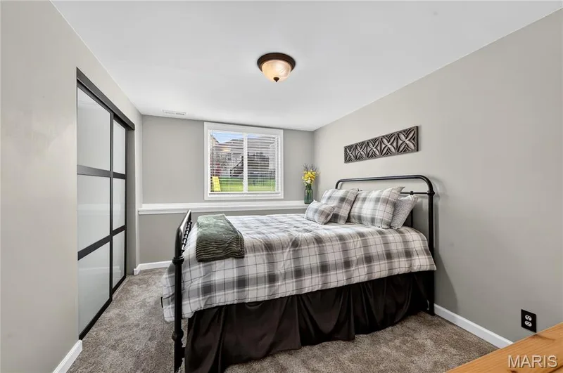 lower level bedroom #3 — 708 Bellingrath Gardens Court, Wentzville, MO 63385