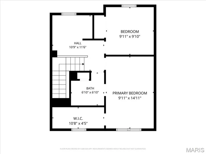 Upper Floor plan — 115 Carriage View Drive, Wildwood, MO 63040
