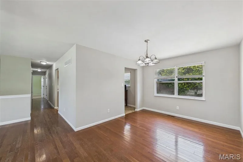 There is a dedicated dining room, making entertaining and everyday living easy — 656 Nancy Drive, St Charles, MO 63301