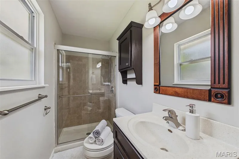 The private primary bathroom has a shower — 656 Nancy Drive, St Charles, MO 63301