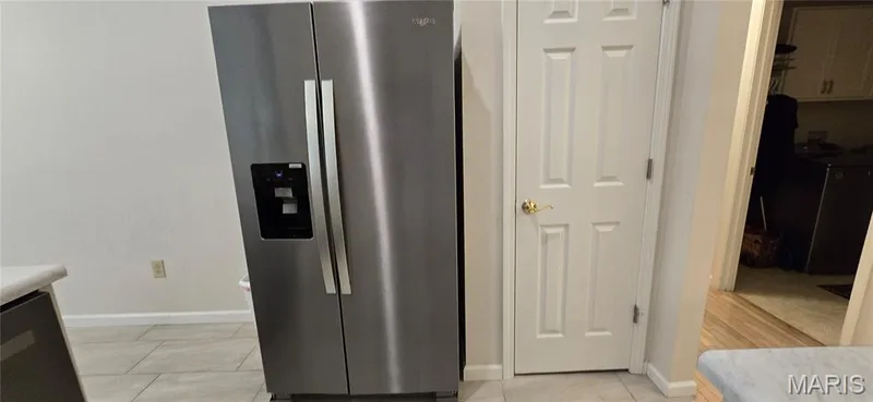 2025 Stainless refrigerator stays with home. — 30 Sterling Pointe Drive #22A, St Charles, MO 63301