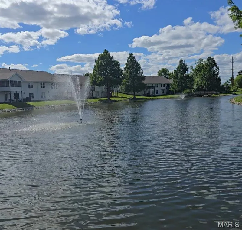 Picturesque Neighborhood Lake  for you to enjoy year round. — 30 Sterling Pointe Drive #22A, St Charles, MO 63301