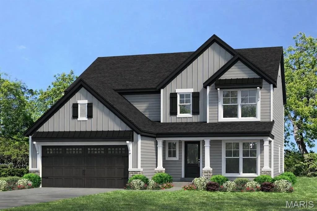 Rendering of Front Elevation — 86 Courage Drive, O'Fallon, MO 63385