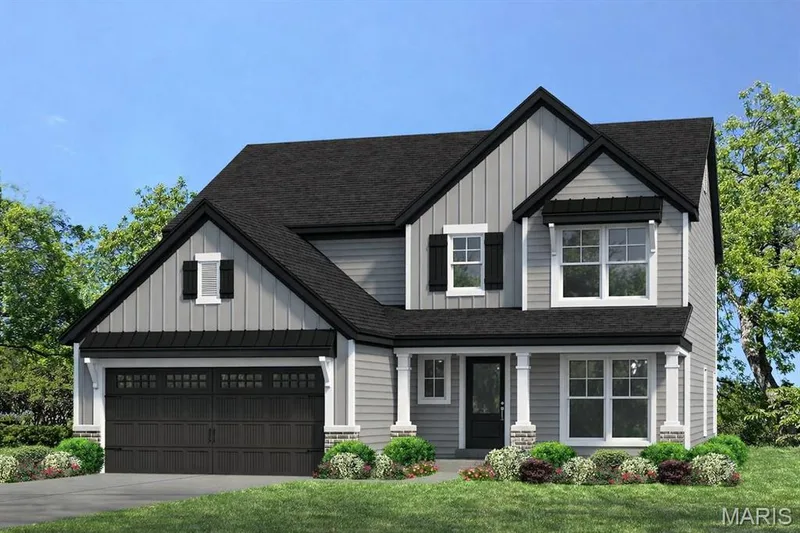 Rendering of Front Elevation — 86 Courage Drive, O'Fallon, MO 63385