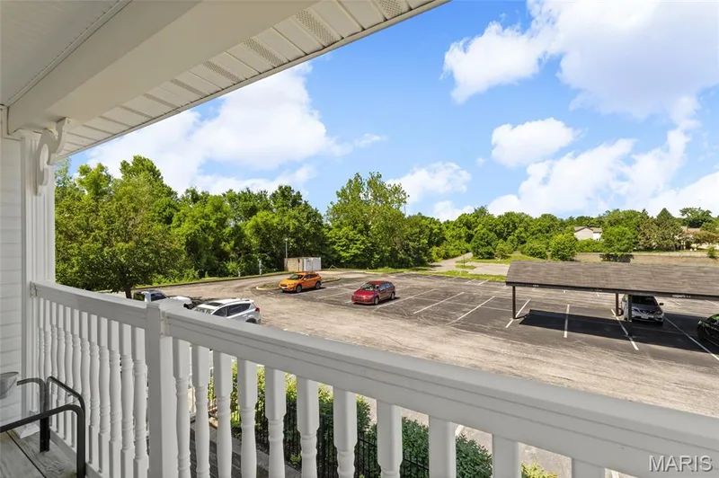 Balcony view — 1233 Saravalle Drive, St Peters, MO 63376