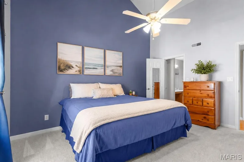 primary bedroom — 1233 Saravalle Drive, St Peters, MO 63376