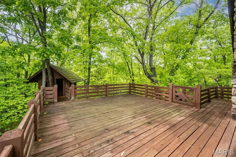View of wooden terrace — 2731 Christy Avenue, Wildwood, MO 63040