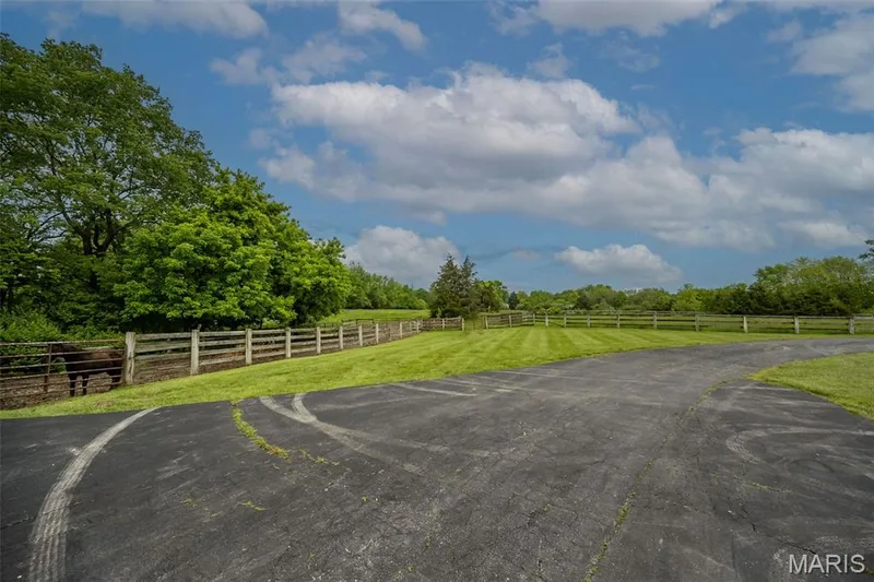 View of street featuring a view of rural / pastoral area — 2731 Christy Avenue, Wildwood, MO 63040