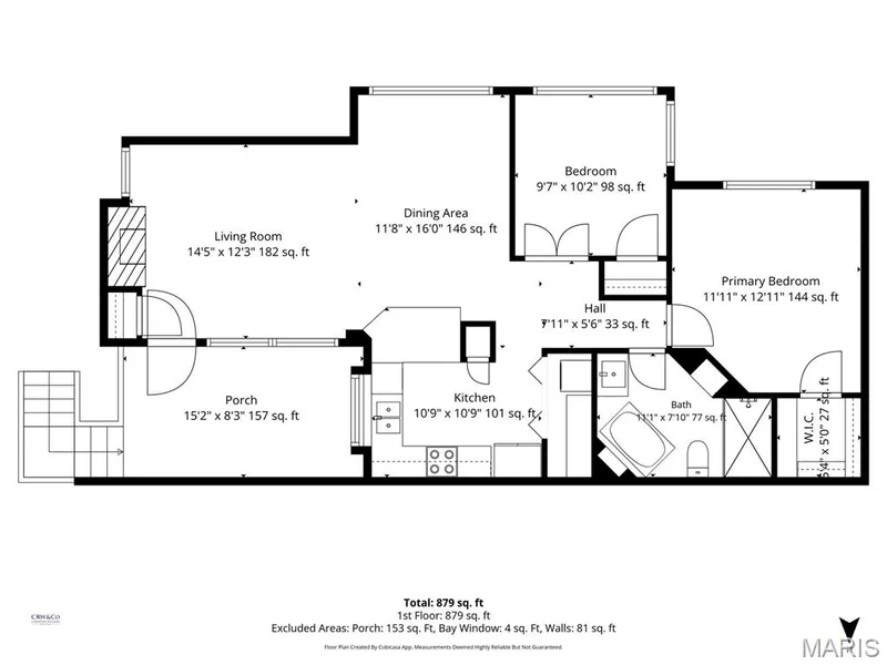 Floor plan — 309 Hemingway Lane, Weldon Spring, MO 63304