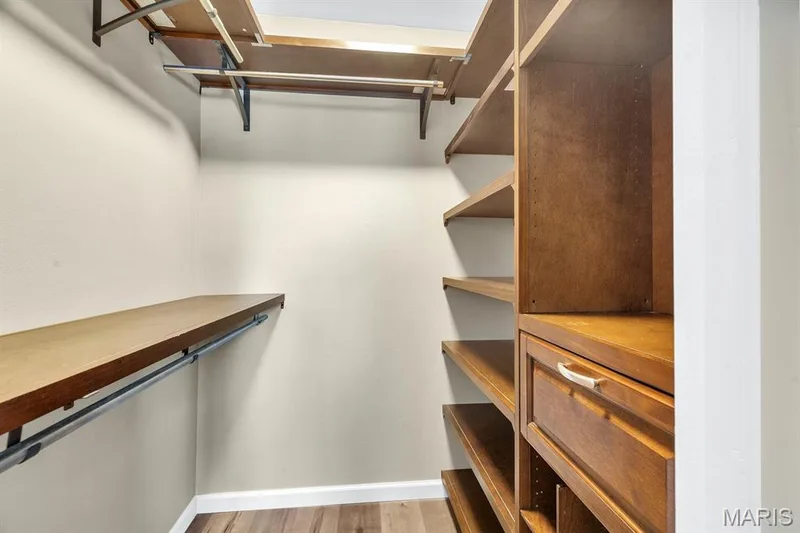 Walk in Closet with luxe Organizer — 309 Hemingway Lane, Weldon Spring, MO 63304