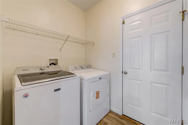 Main Floor Laundry Rm - Washer & Dryer included — 508 Newkirk Circle, St Peters, MO 63303