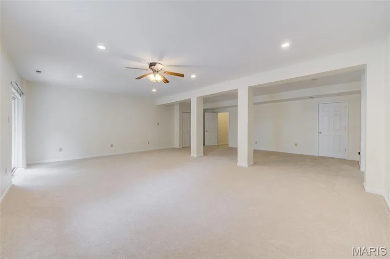 Finished lower level - — 508 Newkirk Circle, St Peters, MO 63303