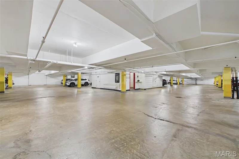 Garage with your own parking spot. Extra storage is located on 3rd floor by elevator. Easy walk from the unit. — 1525 Hampton Hall Drive #22, Chesterfield, MO 63017