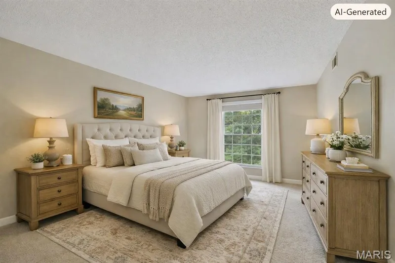 Virtually staged — 1525 Hampton Hall Drive #22, Chesterfield, MO 63017