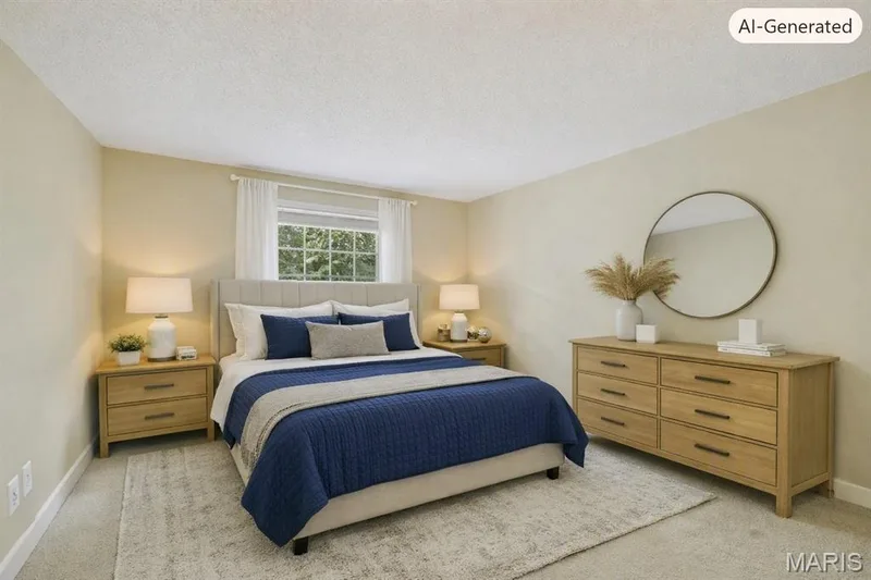 Virtually Staged — 1525 Hampton Hall Drive #22, Chesterfield, MO 63017