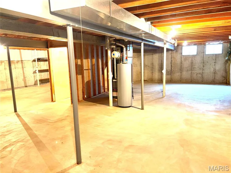 Full Unfinished Basement — 15803 Harris Ridge Court, Chesterfield, MO 63017