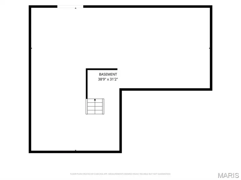 Basement Floor plan — 425 Dusty Brook Drive, O'Fallon, MO 63366