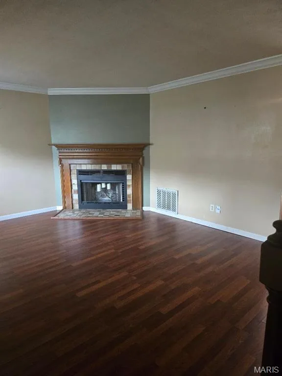 wood burning fireplace — 1768 S Wisteria Drive #2, St Charles, MO 63303