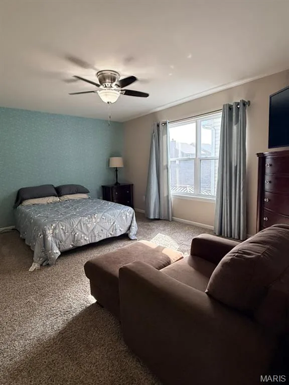 2nd Bedroom upstairs — 1401 Colonial Drive, Cottleville, MO 63304