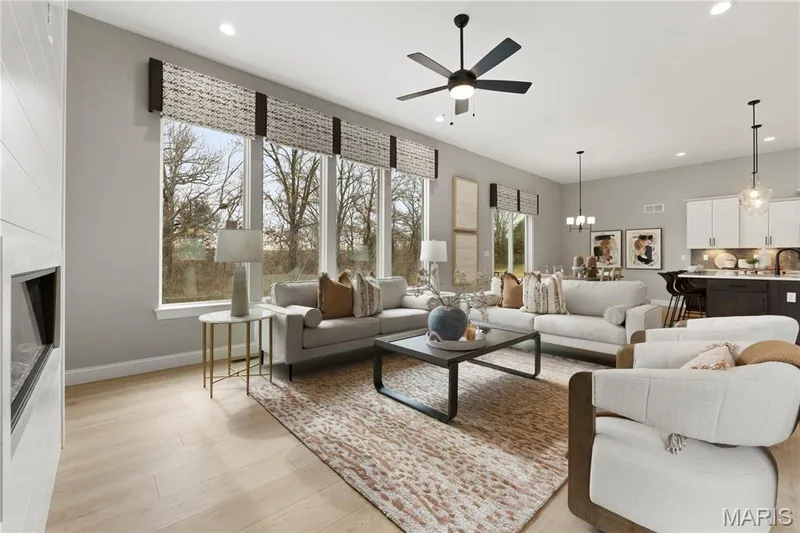 Great Room view of Window Wall — 14 Cedarstone Court, Dardenne Prairie, MO 63368