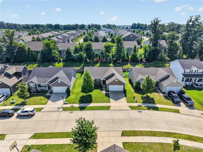 Semi-Private Backyard with TREES! — 156 Hidden Bluffs Drive, Lake St. Louis, MO 63367