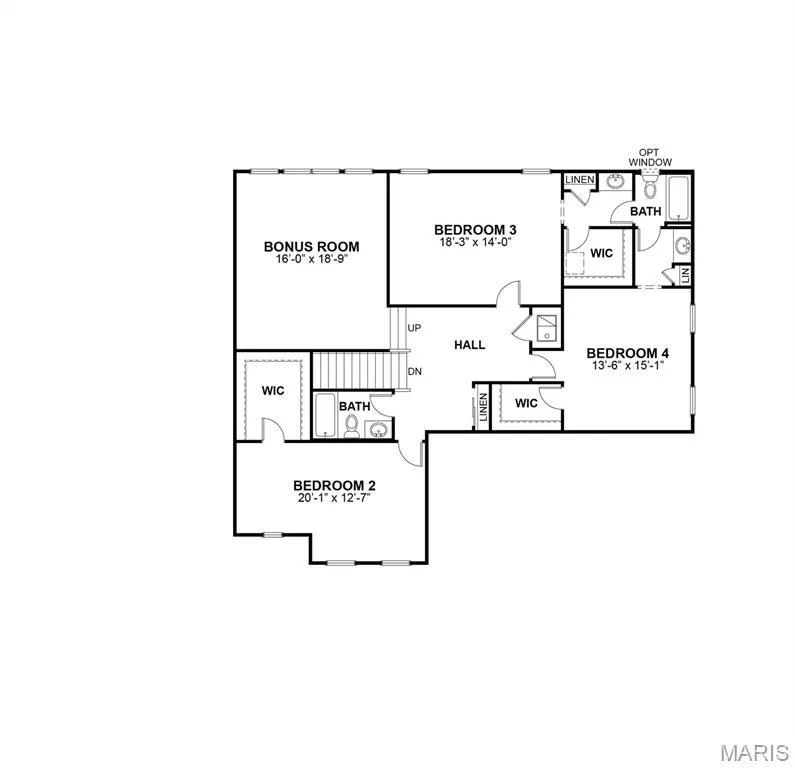 Second Floor plan — 26 Valor Way, O'Fallon, MO 63385