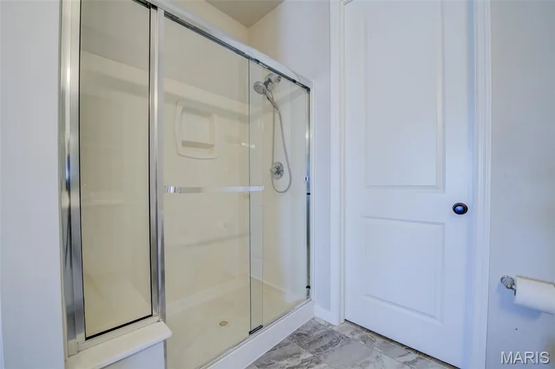 Primary bath walk-in shower — 118 Riding Crop Lane, Wentzville, MO 63385