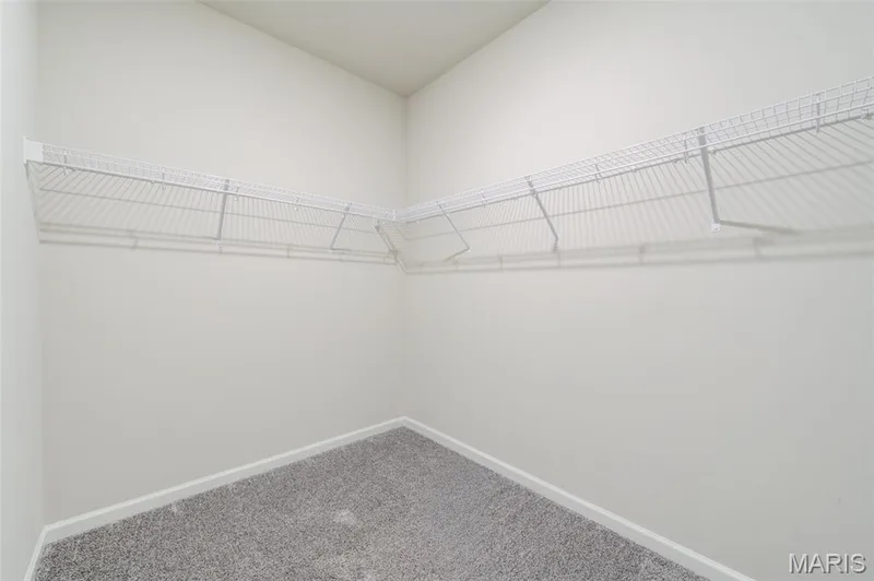 Large walk-in closet in primary bedroom — 118 Riding Crop Lane, Wentzville, MO 63385